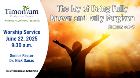 June 22 Sermon